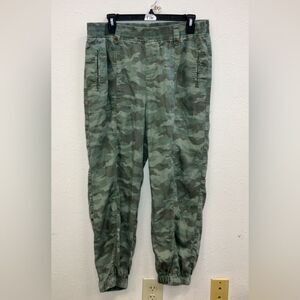 Knox Rose Camouflage Jogger Pants size large #743